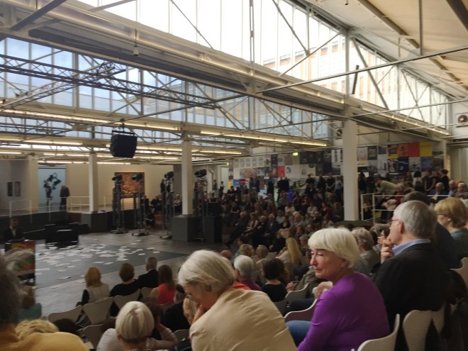 Im Ludwig Forum für Internationale Kunst.